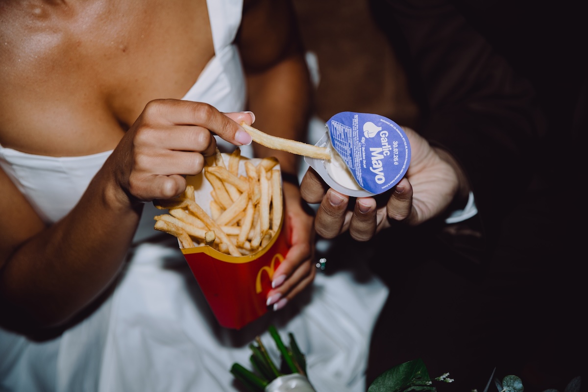 McDonald’s is crashing weddings with personalised sauce pots