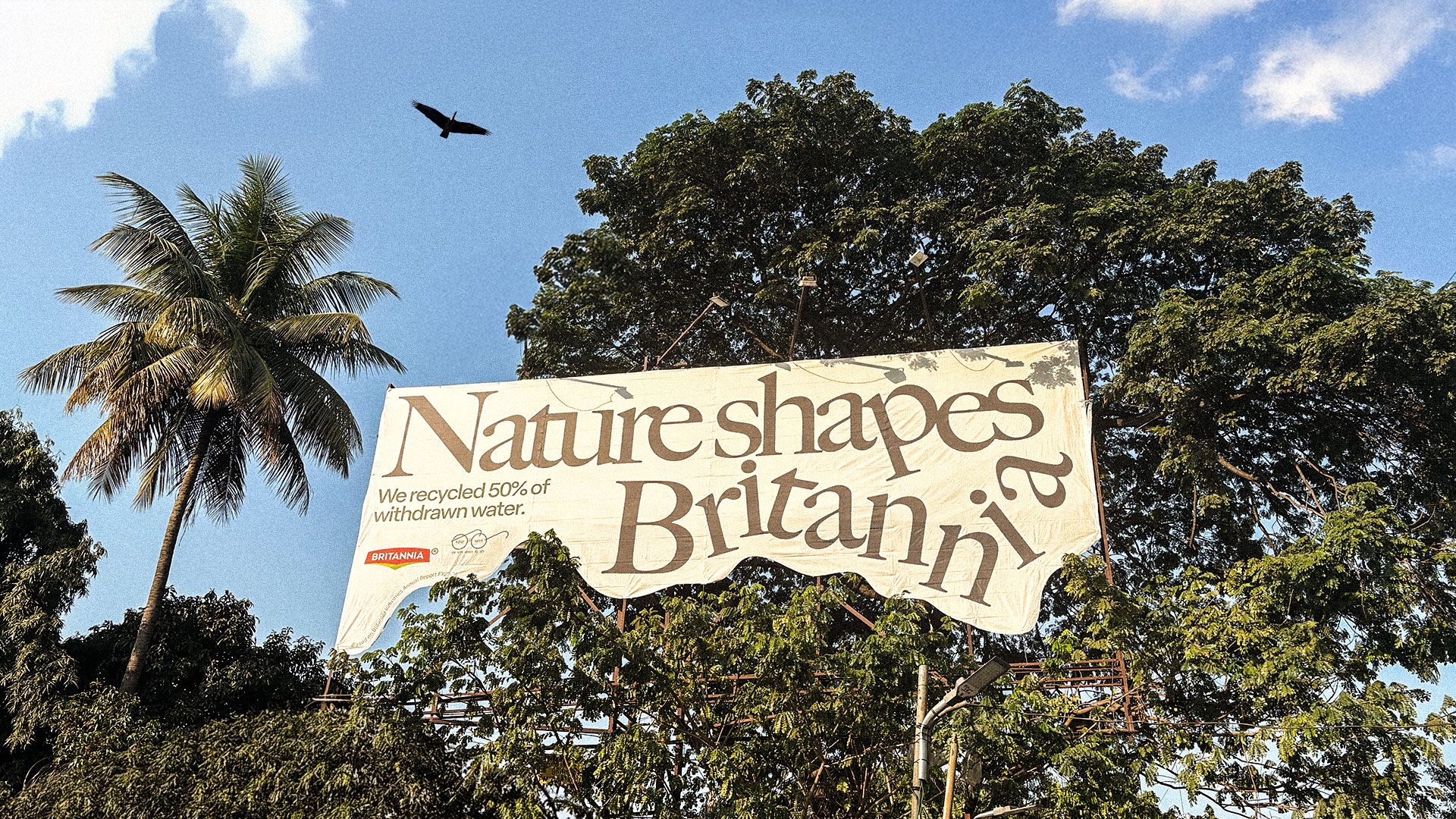 Britannia once turned its Annual Sustainability Report into billboards people could actually notice